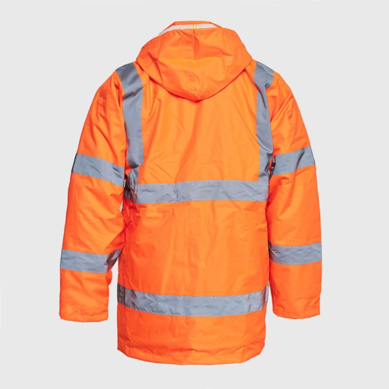 Parka Alta Visibilidad Naranja-3