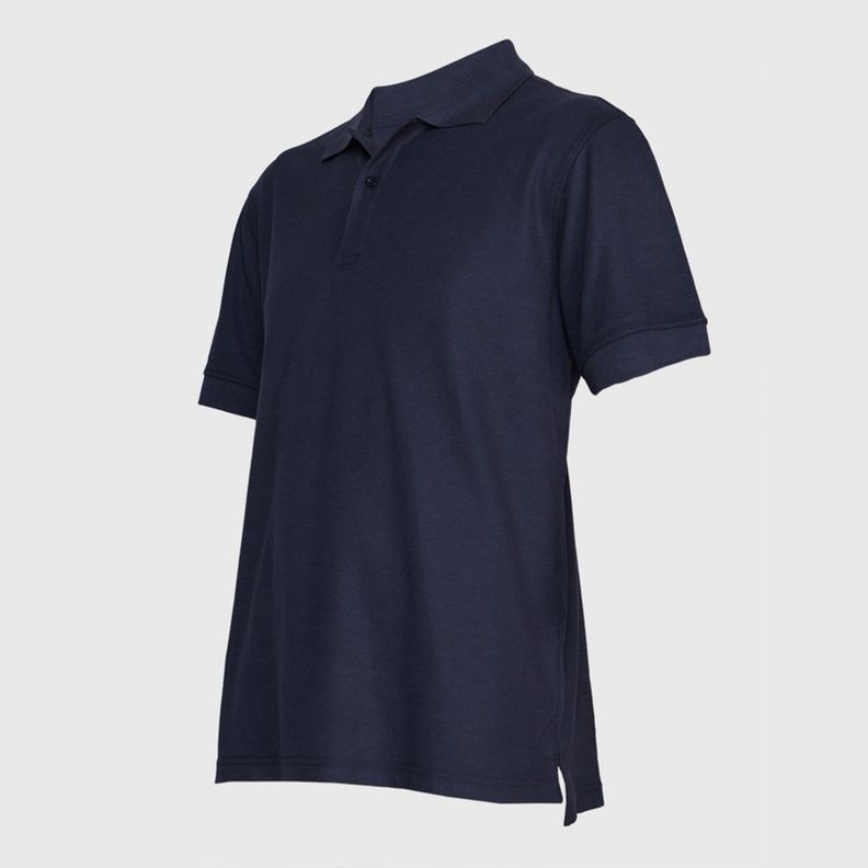 Polera Pique Tc Mc Hombre Azul marino-2