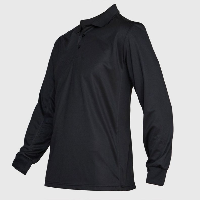 Polera Dry Fit Hombre M/L Negro-1