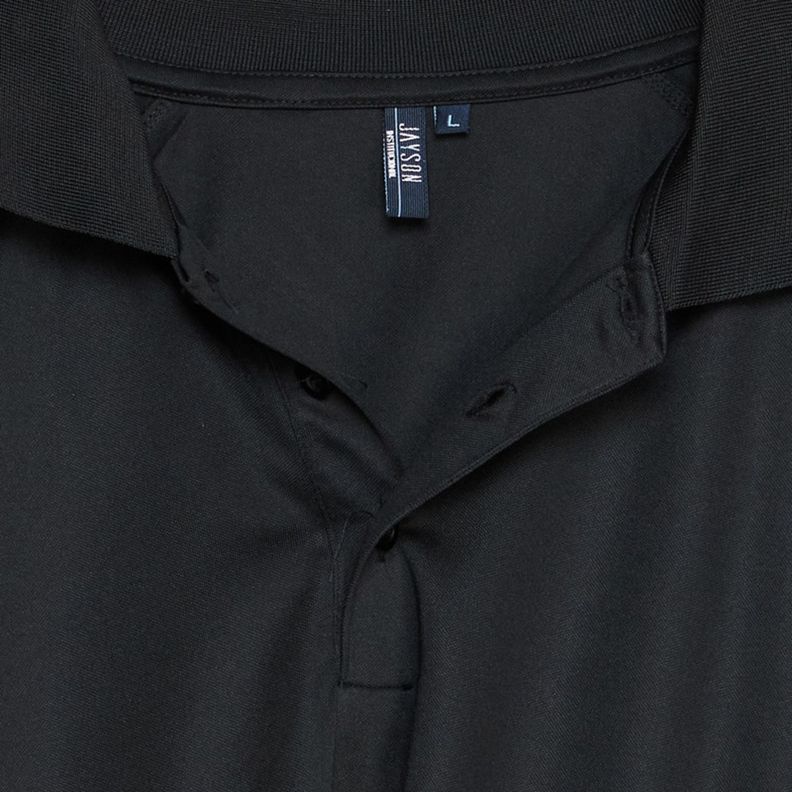 Polera Dry Fit Hombre M/L Negro-3