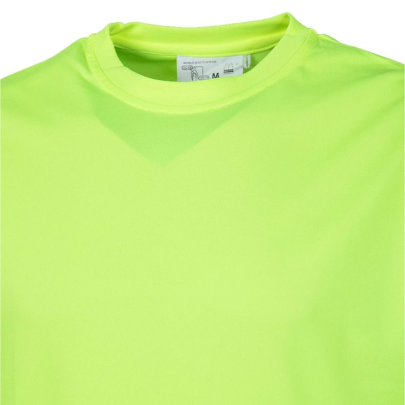 Polera Alta Visibilidad MC Cuello Polo Amarillo AV-1