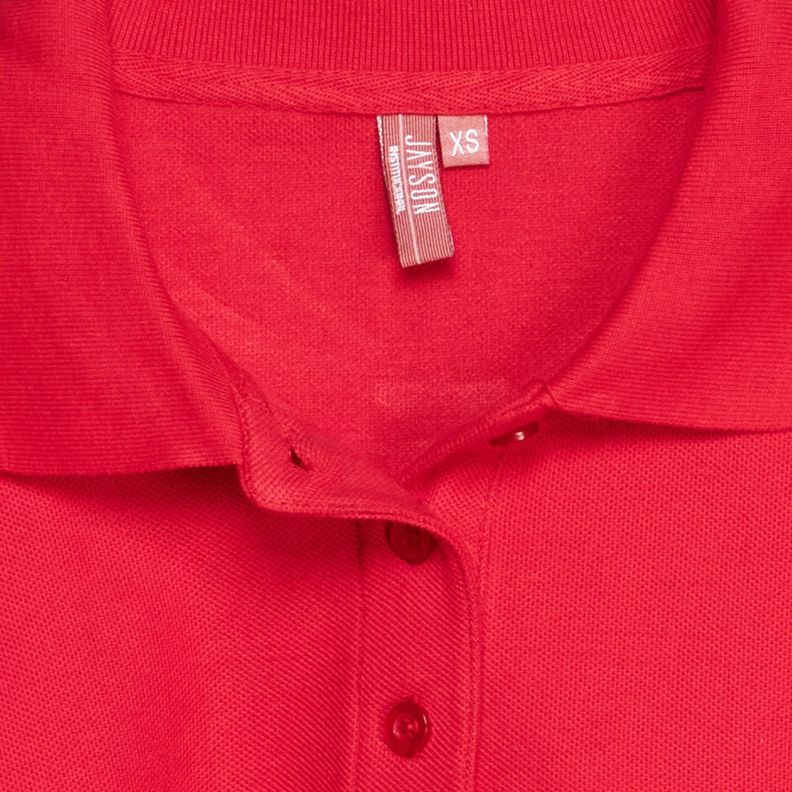 Polera Pique Mujer 80/20 M/C Rojo-4