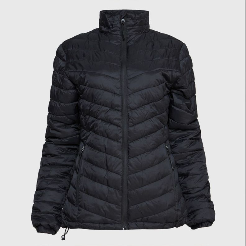 Parka Termica Licancabur Mujer Negro-1