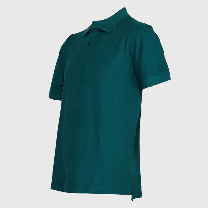 Polera Pique Hombre 80/20 M/C Verde musgo-2