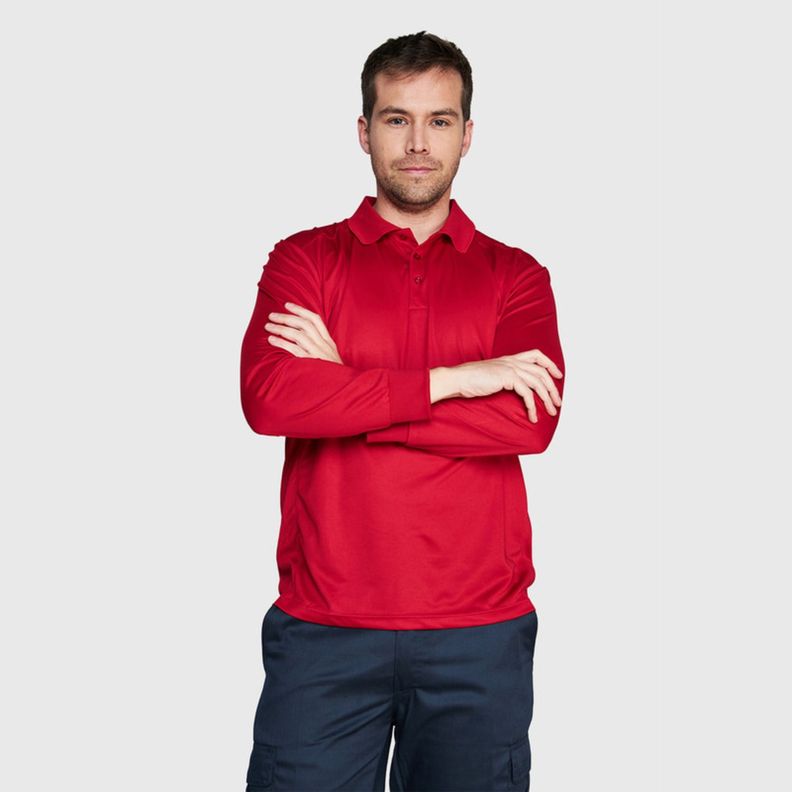 Polera Dry Fit Hombre M/L Rosado-0