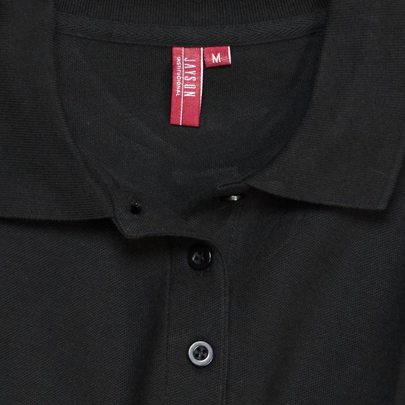 Polera Pique Mujer 80/20 M/C Negro-4