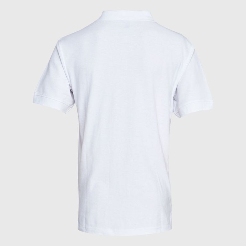 Polera Pique Hombre 80/20 M/C Blanco-3