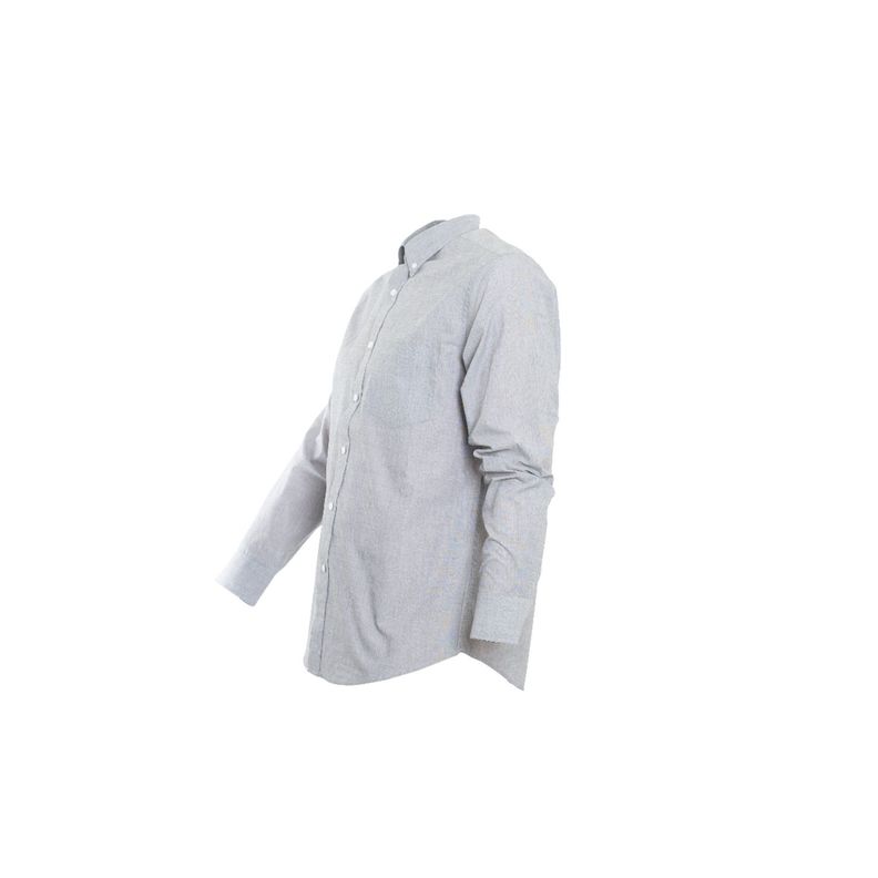 Camisa Fil A Fil Gris-1