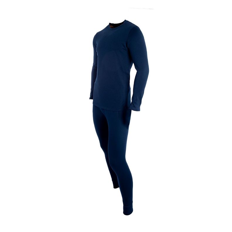Primera Capa Mix Polera y Pantalón Hombre Azul marino-1