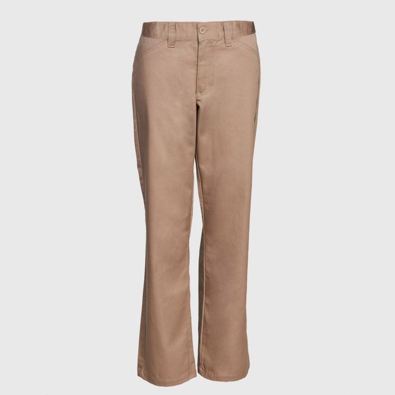 Pantalón Gabardina T/C Mujer Beige-0