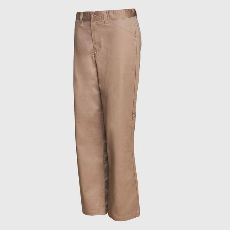 Pantalón Gabardina T/C Mujer Beige-1