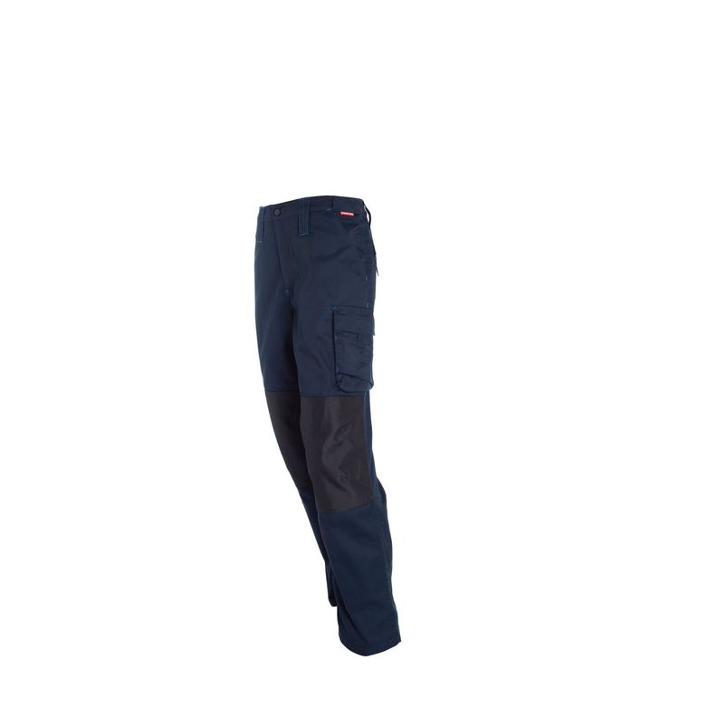 Pantalón Cargo Con Refuerzo Hombre T/C 80/20 Azul marino-1