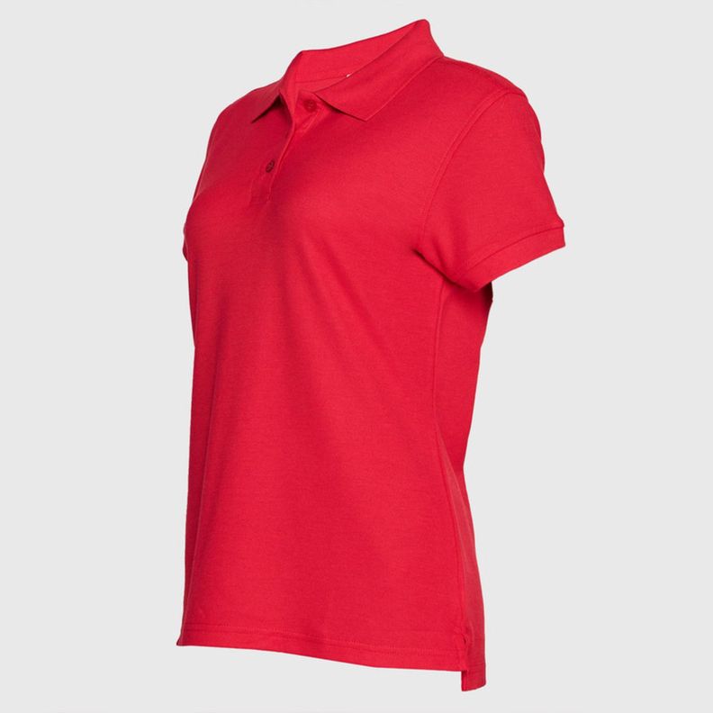 Polera Pique Tc Mc Mujer Rojo-2