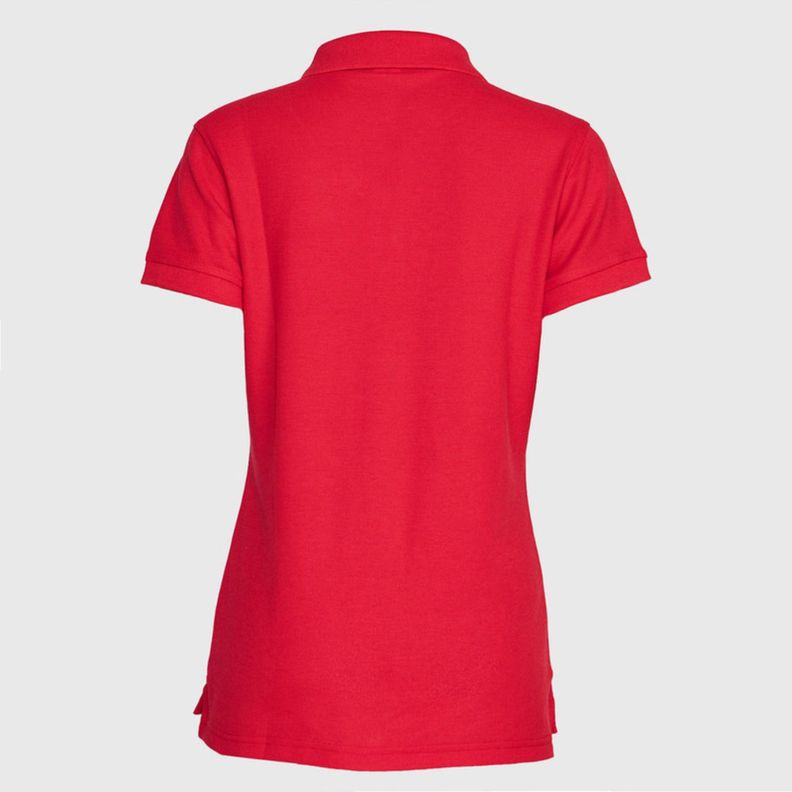 Polera Pique Tc Mc Mujer Rojo-3