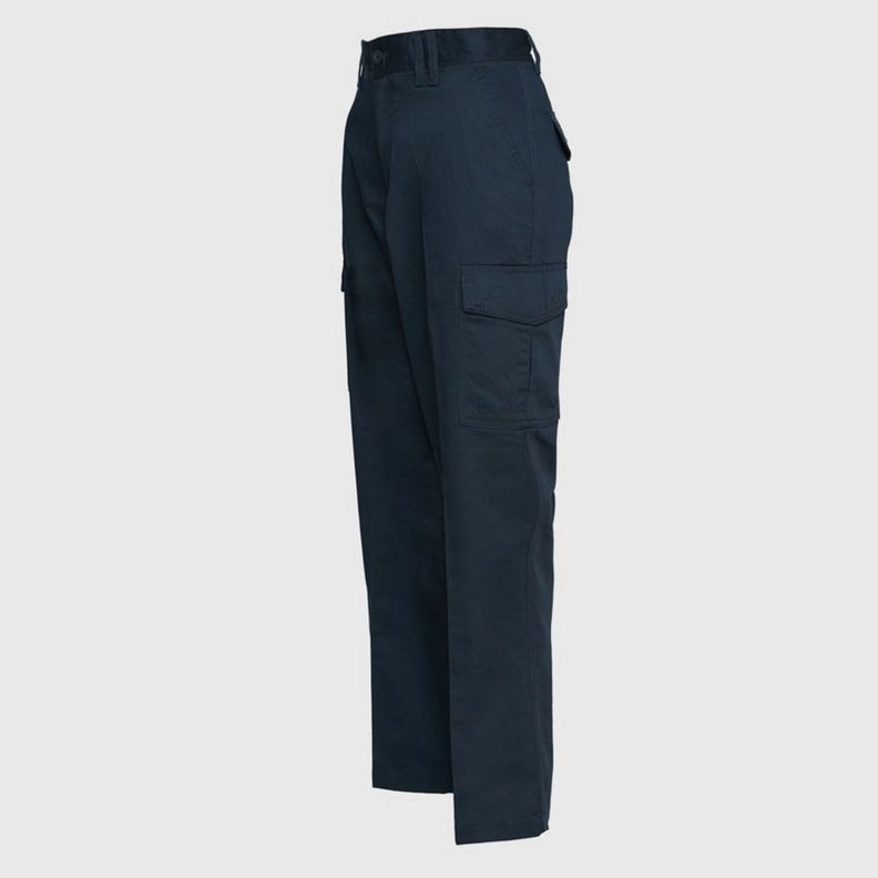 Pantalón Cargo Gabardina T/C Mujer Azul marino-1
