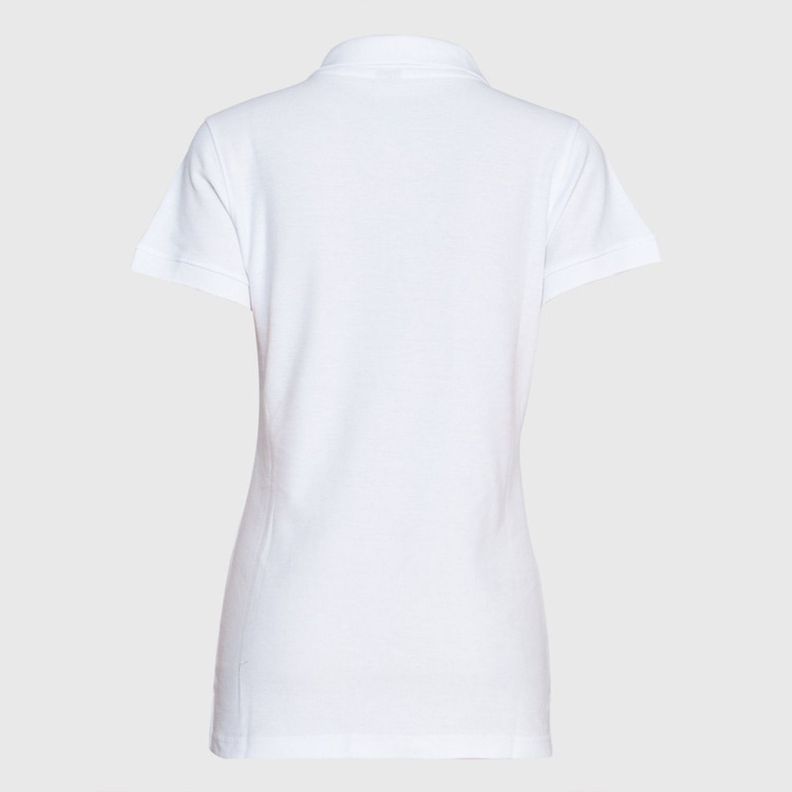 Polera Pique Mujer 80/20 M/C Blanco-3