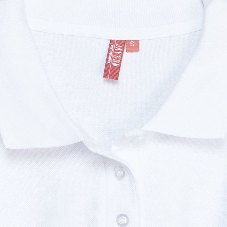 Polera Pique Mujer 80/20 M/C Blanco-4