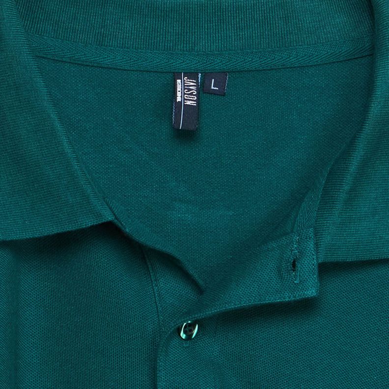 Polera Pique Hombre 80/20 M/C Verde-4