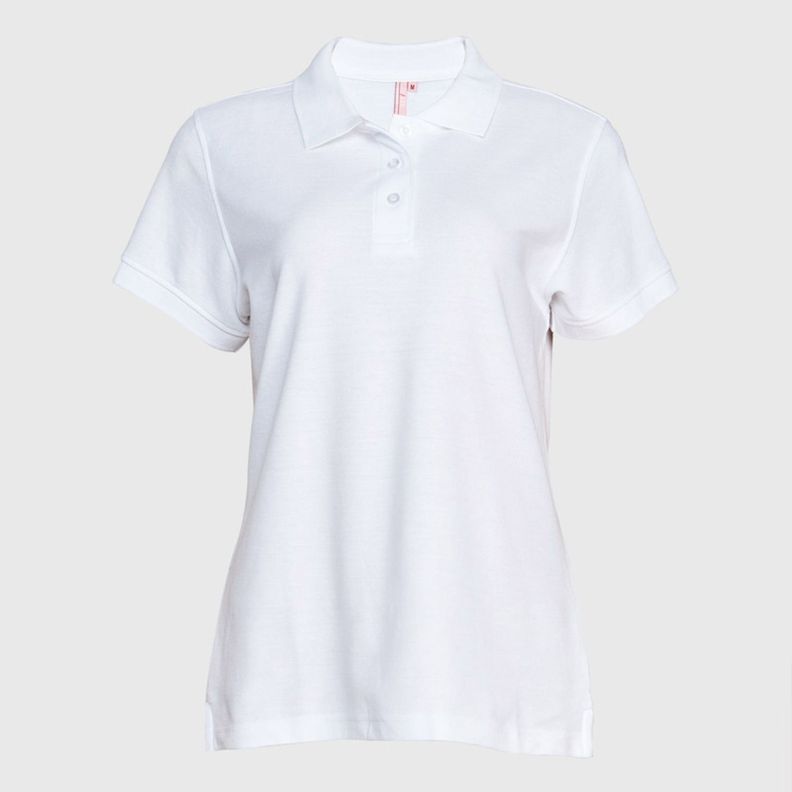 Polera Pique Tc Mc Mujer Blanco-1