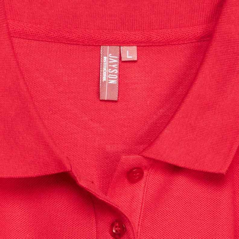 Polera Pique Mujer 80/20 M/L Rojo-3