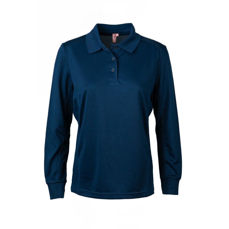 Polera Dry Fit Mujer M/L Azul marino-0