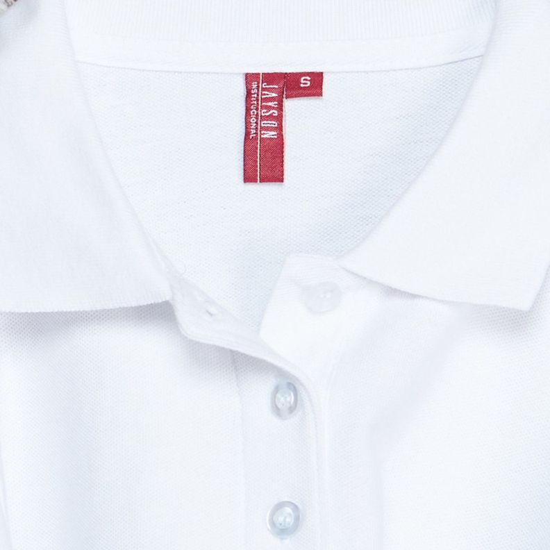 Polera Pique Mujer 80/20 M/L Blanco-4
