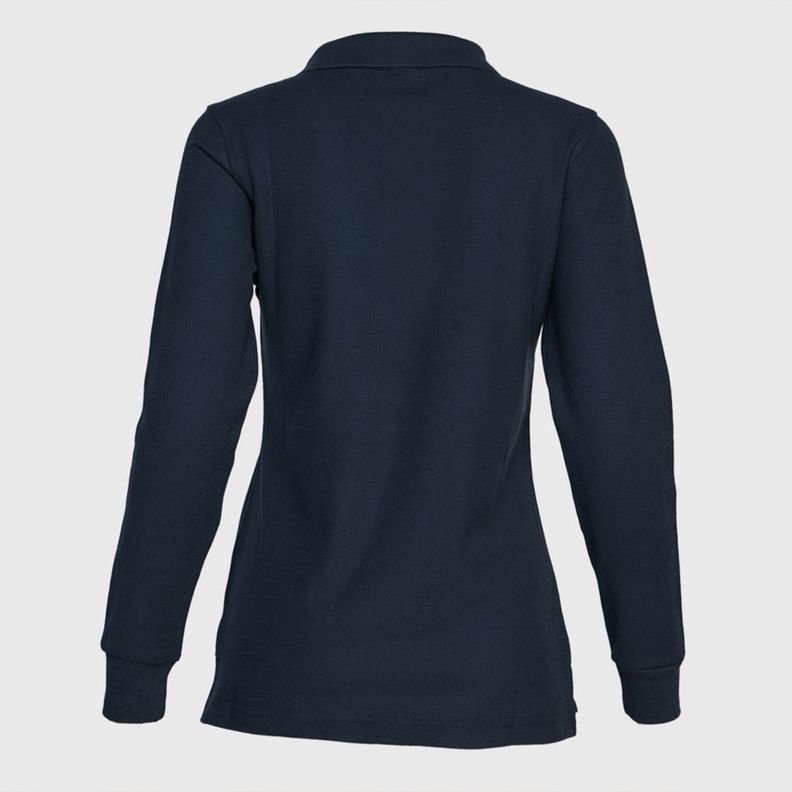 Polera Pique Mujer 80/20 M/L Azul marino-4