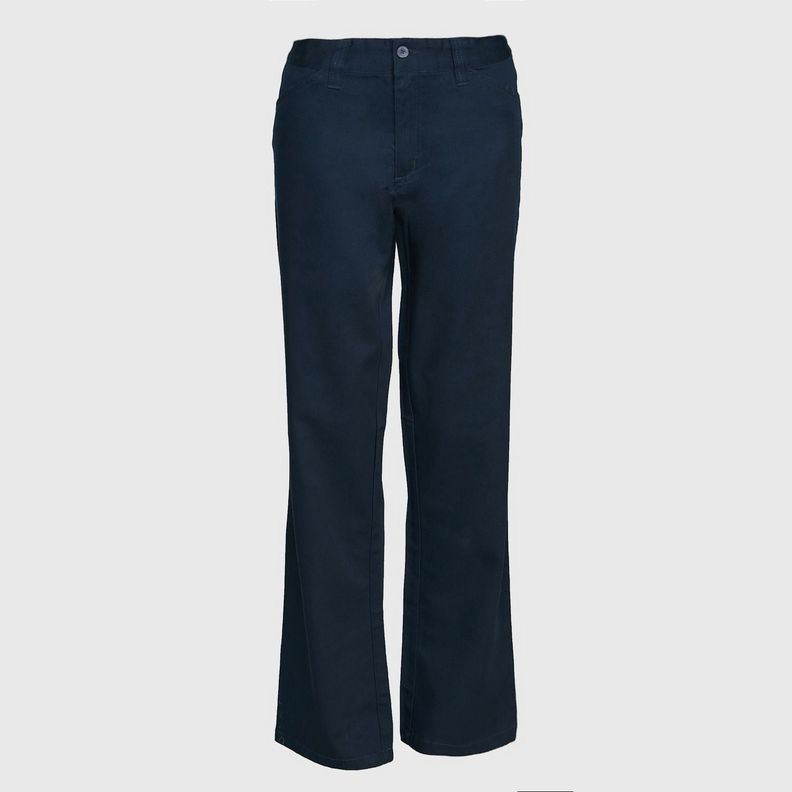 Pantalón Gabardina Mujer Azul marino-0