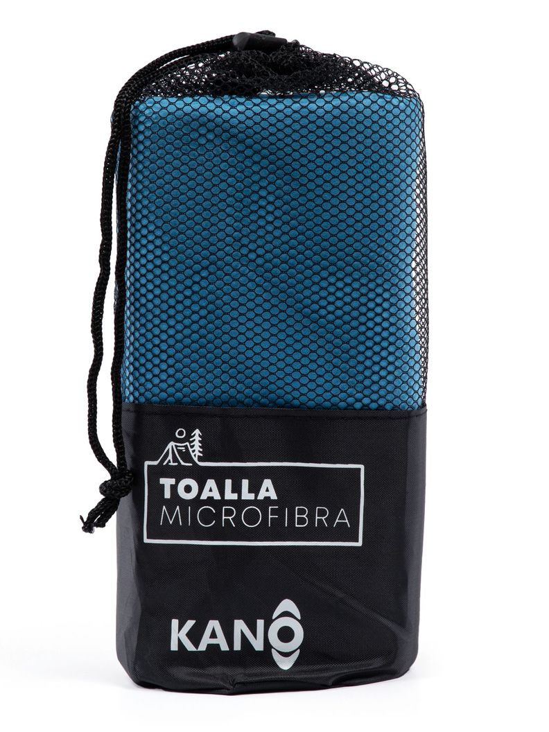 Toalla de Microfibra Azul Secado Rápido-0