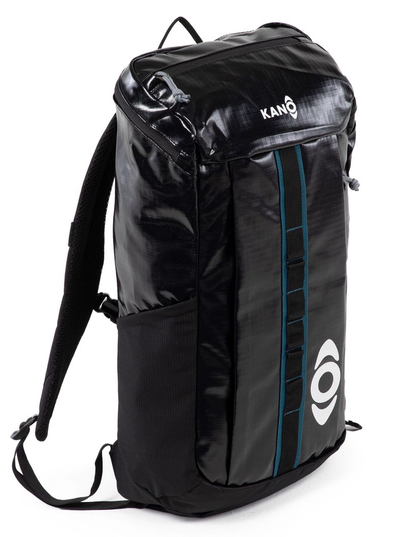 Mochila Outdoor Negra Kano 25L Trekking Camping Resistente-0