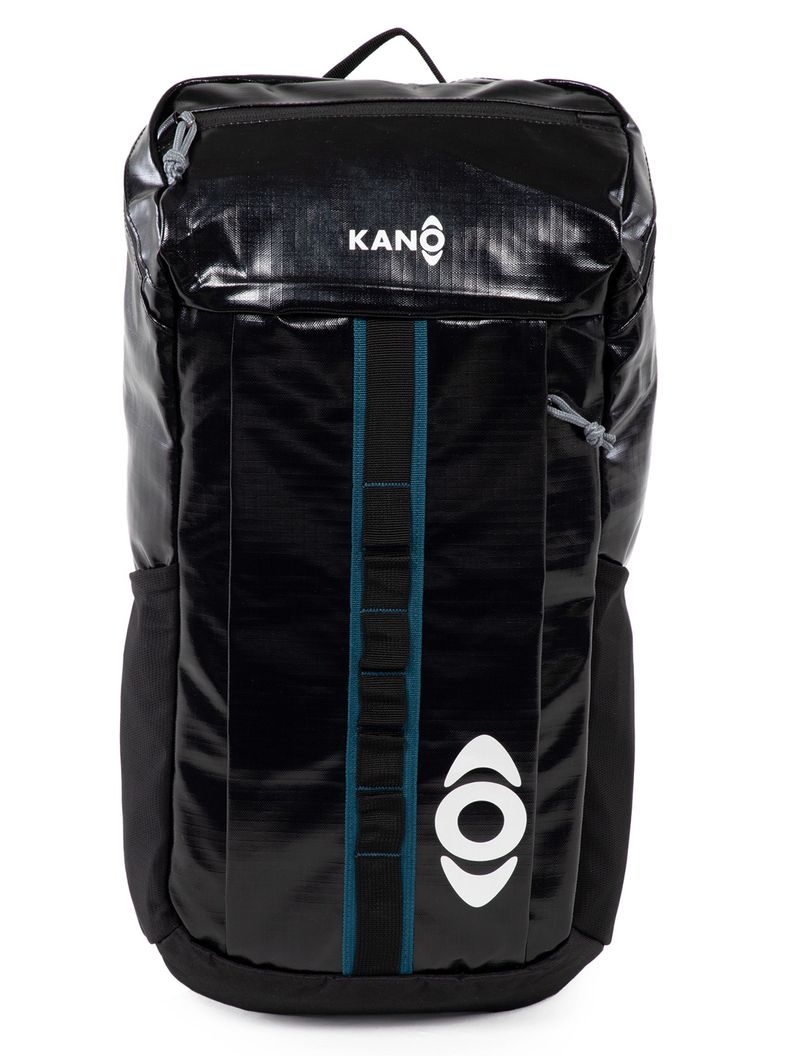 Mochila Outdoor Negra Kano 25L Trekking Camping Resistente-5