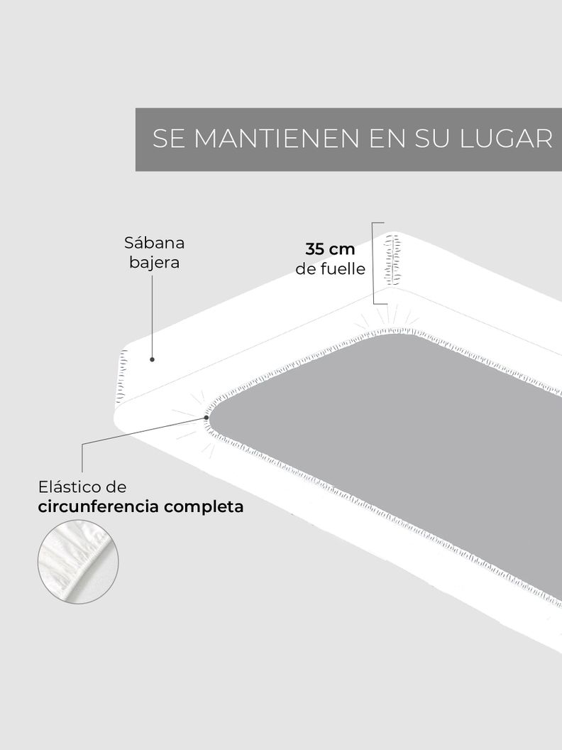 Sábanas Super King 100% Algodón Relan 400 Hilos Premium-4