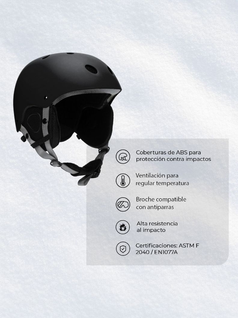 Casco de Nieve para Niños Kano Kiddo para Ski Snowboard-1