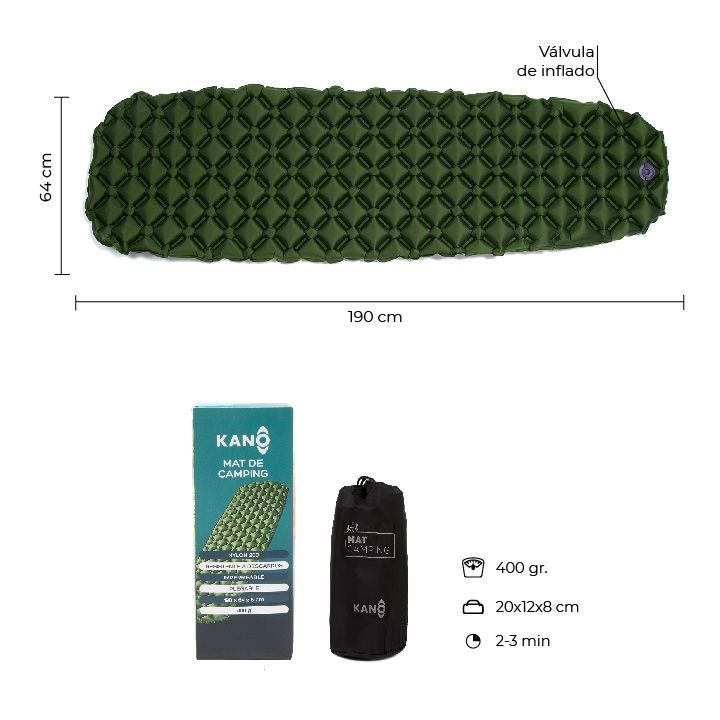 Mat Yerba Loca Kano / Colchoneta / Accesorio Camping-2