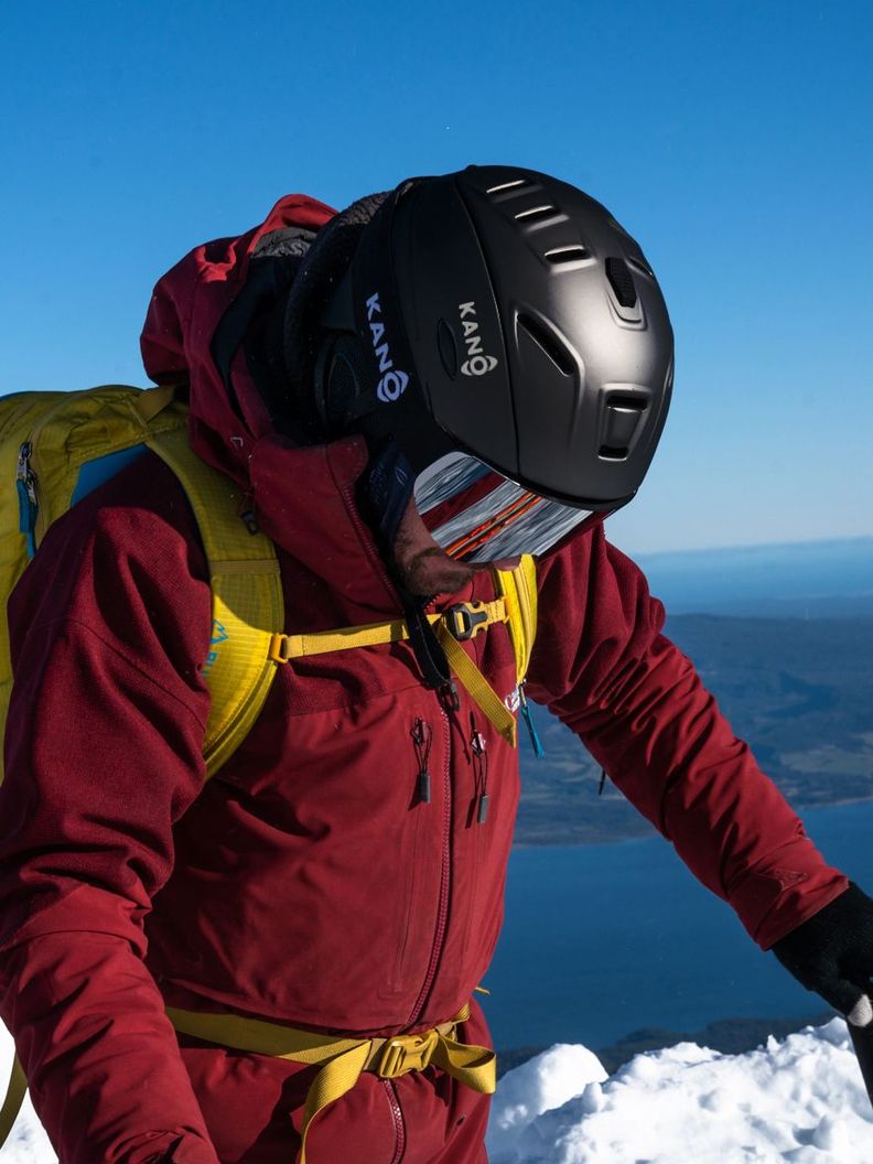 Casco De Ski y Snowboard Kano Patrol Black Ajustable-1