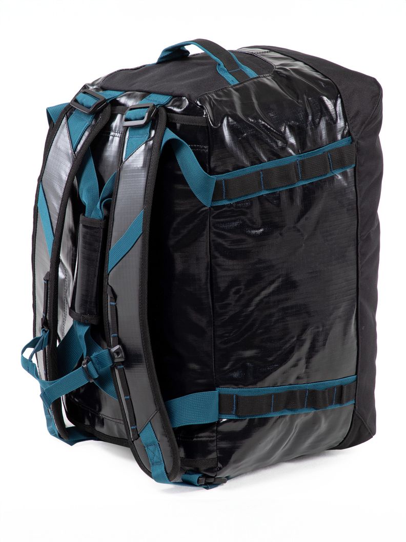 Bolso Mochila Impermeable Negro Kano Outdoor 40L Plegable-8