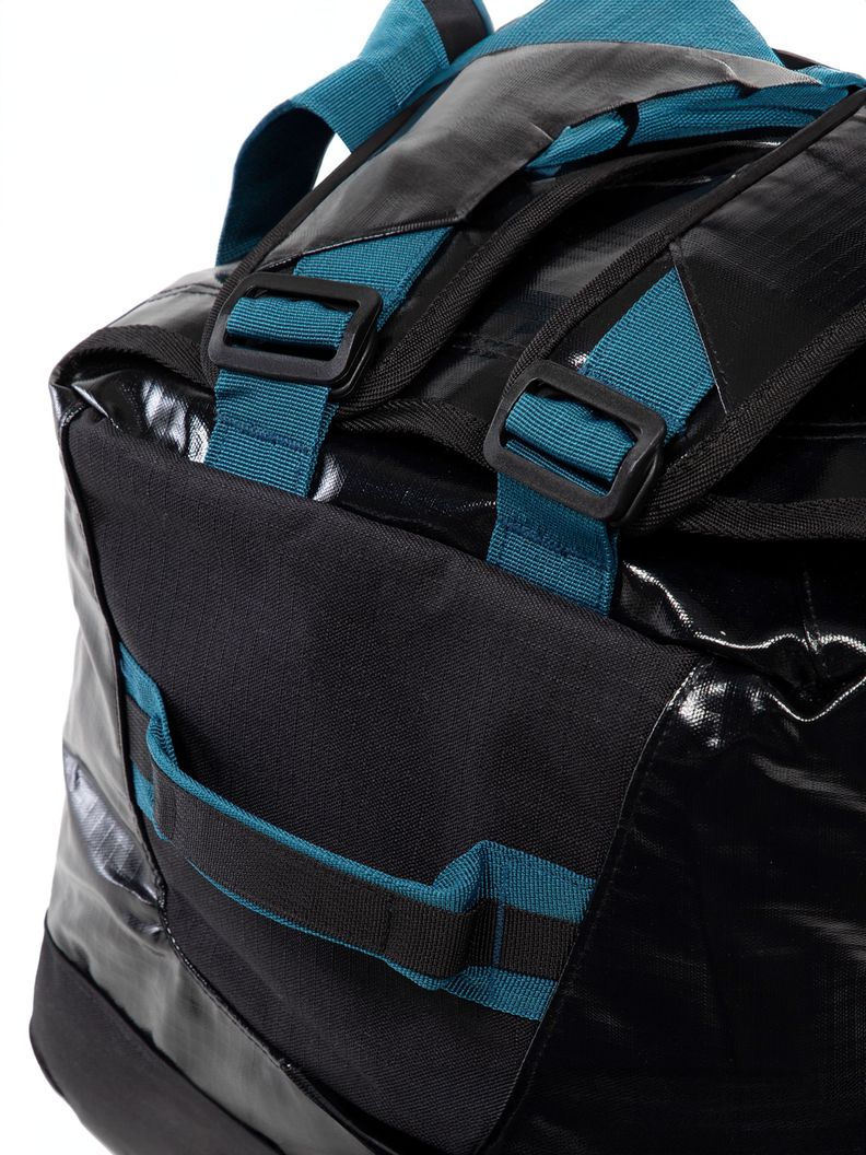Bolso Mochila Impermeable Negro Kano Outdoor 40L Plegable-9
