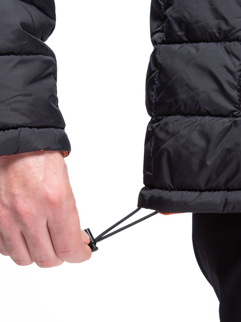 Parka Reversible Hombre color Negro / Terracota Kano Alerce-4
