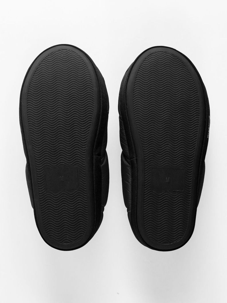 Pantuflas Outdoor Kano Impermeables con Memory Foam Negro-7