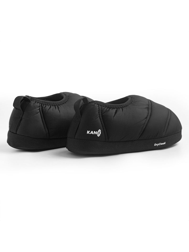 Pantuflas Outdoor Kano Impermeables con Memory Foam Negro-8