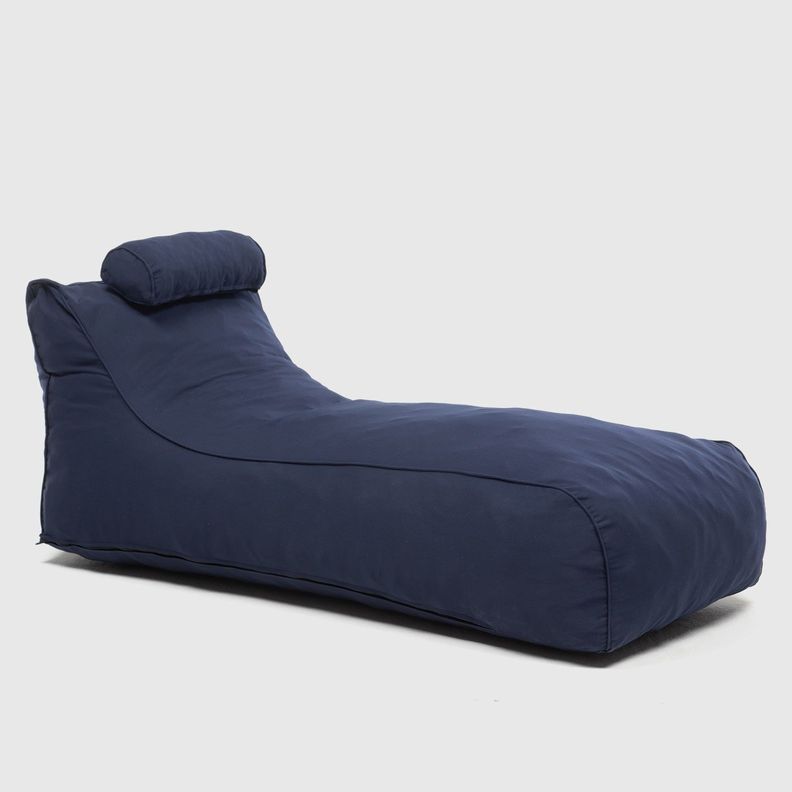 Sillón Pouf Outdoor Azul Oscuro / Pouf Exterior Relan