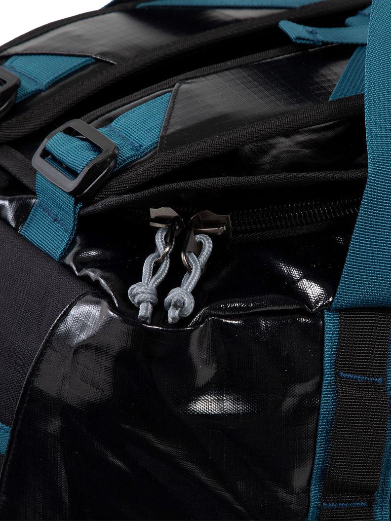 Bolso Mochila Impermeable Negro Kano Outdoor 60L Plegable-7