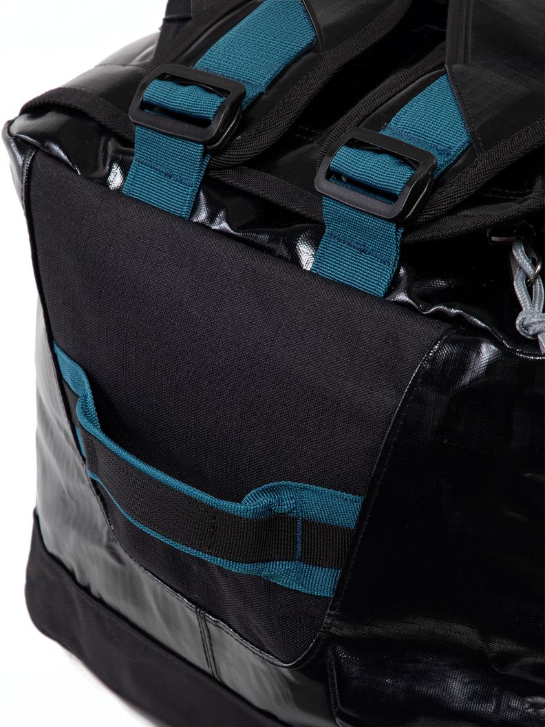 Bolso Mochila Impermeable Negro Kano Outdoor 60L Plegable-9