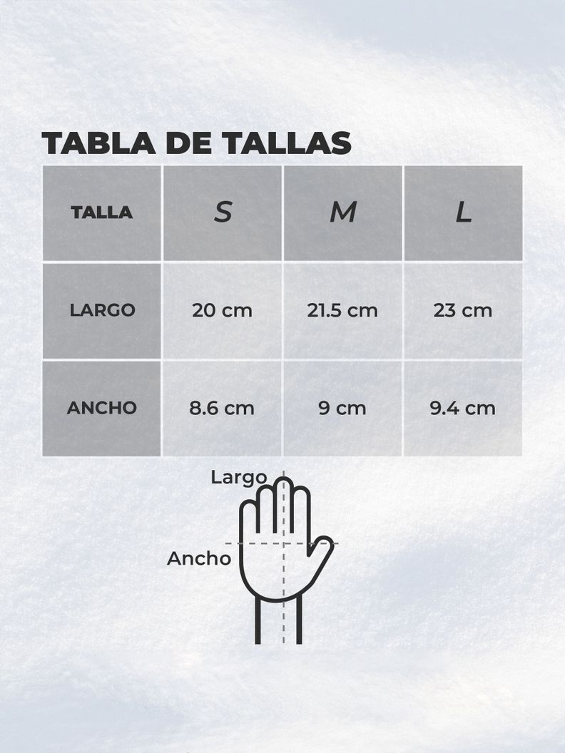 Guantes Térmicos de Nieve para Niños Kano Ski Snowboard-4