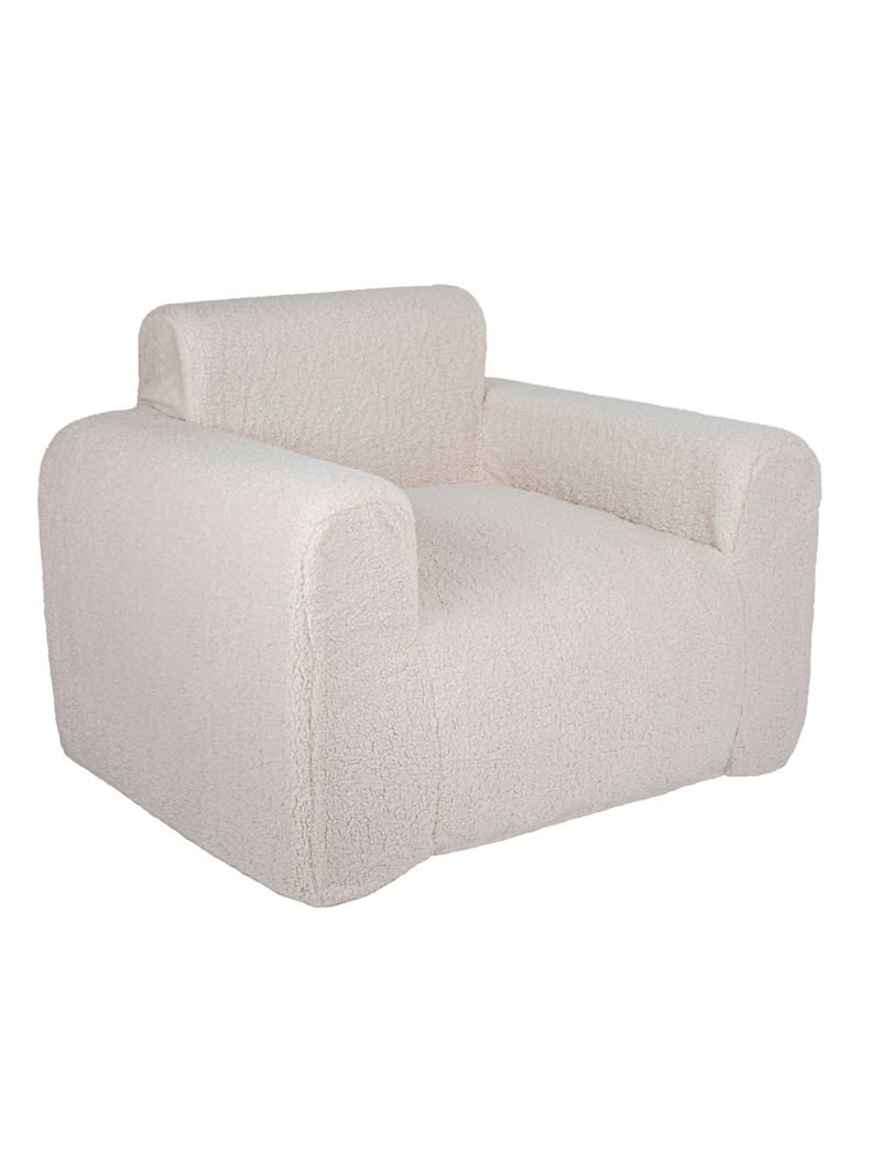 Sillón Pouf / Puff Relan Kubo con Apoyabrazos con Relleno-0