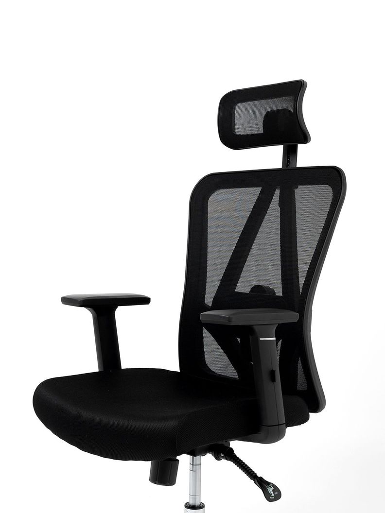 Silla de Escritorio Ergonomus Nairobi con Base Cromada-6