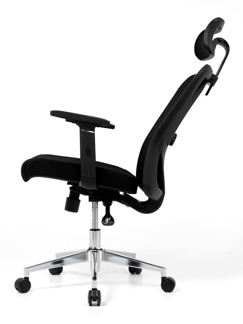 Silla de Escritorio Ergonomus Nairobi con Base Cromada-8