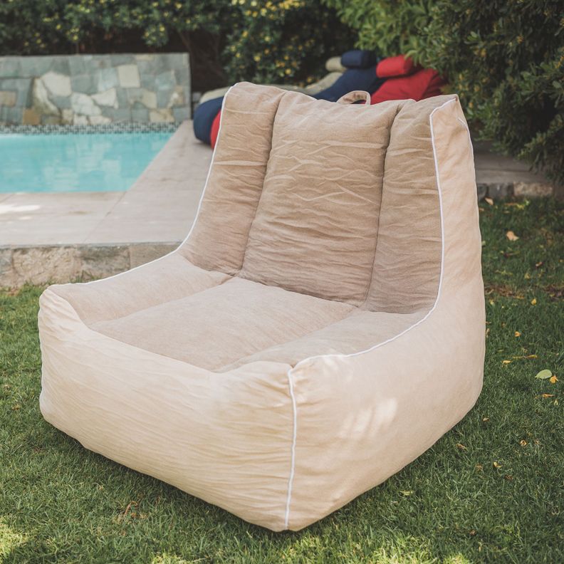 Sillon Pouf Velvet / Pouf Relan-1