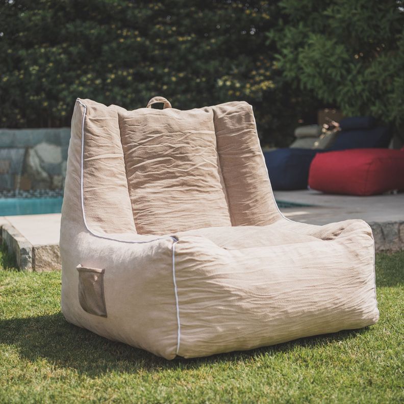 Sillon Pouf Velvet / Pouf Relan-5