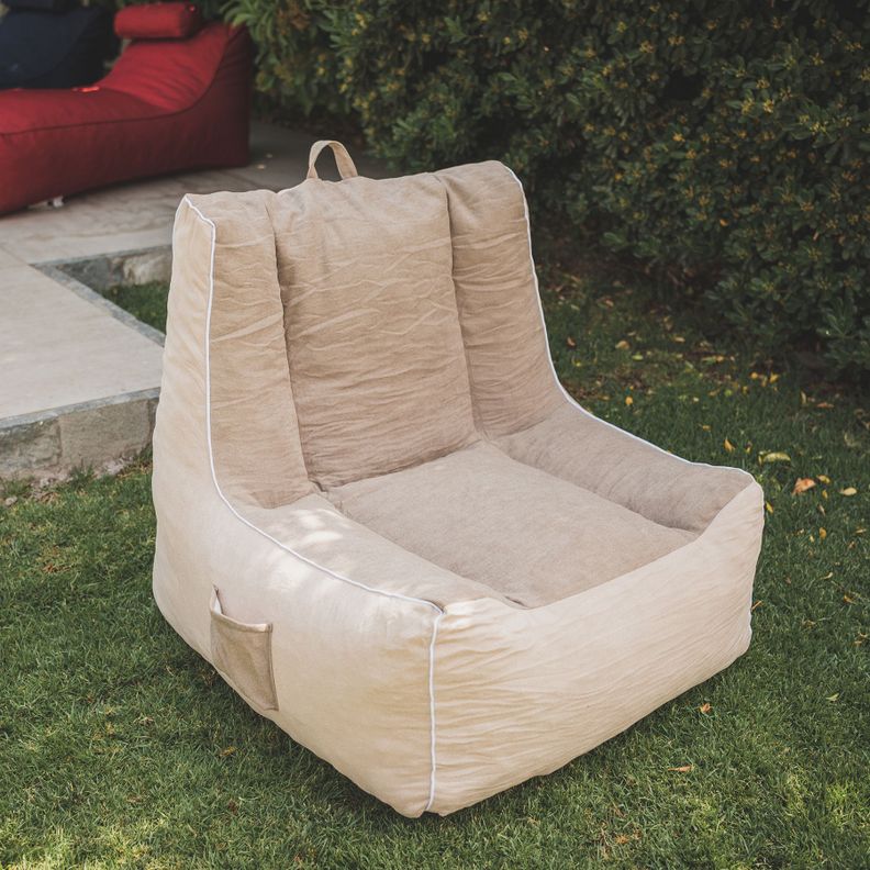 Sillon Pouf Velvet / Pouf Relan-6